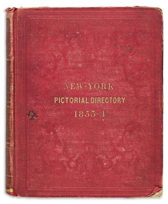 SOLYMAN BROWN, editor. The Citizen and Strangers' Pictorial and Business Directory, for the City of New-York and its Vicinity. 1853.